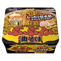 明星食品 ぶぶか油そば カップ 163g x12 4902881406093（直送品）