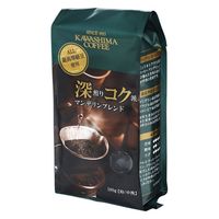 コーヒー乃川島 コーヒー川島 最高級豆深煎りコク マンデリンブレンド 粉 180g x12 4931083190516（直送品）