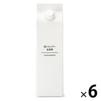 【全身シャンプー】無印良品 泡シャンプー 全身用 600mL 1セット（6個） 良品計画