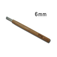 道刃物工業 ハイス彫刻刀平刀6.0ミリ 4976489201060 1個（直送品）