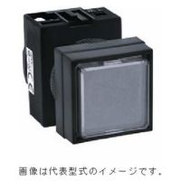 IDEC φ22TWシリーズパイロットライト角平（記名式）LED照光AC/DC24V UPQW1B22DR 1個（直送品）