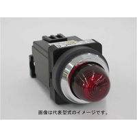 IDEC φ30TWNシリーズパイロットライト丸形LED照光AC200/220V APN126DNR 1個（直送品）