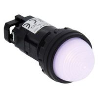 IDEC φ22HWシリーズパイロットライト突形LED照光AC/DC24V HW1P-2Q4PW 1個（直送品）