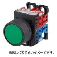 富士電機 φ22 AR22シリーズ 平形押しボタンスイッチ 丸フレーム AR22F0R