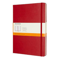 モレスキン クラシック ノートブック ハード ルールド(横罫) XL スカーレットレッド QP090F2 1冊（直送品）