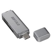 バッファロー（サプライ） USB3.0 Type-C接続 カードリーダー SD用直挿し BSCR120U3C