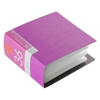 バッファロー（サプライ） ＣＤ＆ＤＶＤファイルケース　ブックタイプ　３６枚収納　ピンク BSCD01F36PK 1個（直送品）