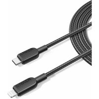Anker 310 高耐久ナイロン USB-C & ライトニング ケーブル（ブラック）