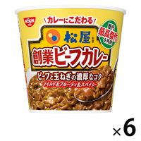 日清食品 松屋監修 創業ビーフカレー 1セット（6食）