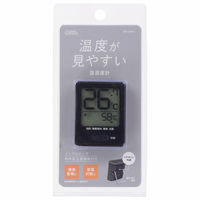 オーム電機 温湿度計　ＨＢーＴ０３ＢーＫ 08-1440 1個