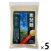 素焚糖 600g 5袋 さとうきび糖 奄美諸島産原料 チャック付き袋 大東製糖  砂糖