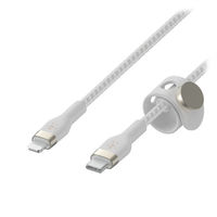 Belkin ライトニングケーブル 1m USB（C）[オス]-Lightning[オス] 高耐久 MFi認証 PD対応 ホワイト
