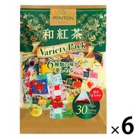 MINTON（ミントン）和紅茶ティーバッグ バラエティパック 1セット（180バッグ：30バッグ入×6袋）