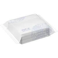 水に流せるティッシュペーパー ポリ包装 50組 1個 elleair（エリエール） エリエールティシュー 大王製紙