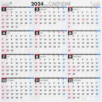高橋書店 【2024年版】エコカレンダー壁掛 A2変型 ポスタータイプ E3 1セット（2冊）（直送品）