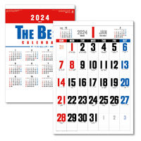 【2024年版カレンダー】杉本カレンダー 壁掛 ザ・ベストカレンダー B3 SG233 1冊