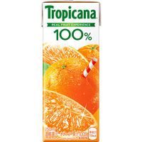 キリンビバレッジ トロピカーナ 100%オレンジ 250ml 紙パック  1箱（24本入）（わけあり品）