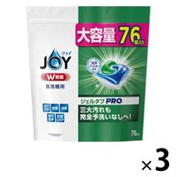 ジョイ JOY ジェルタブPRO 大容量 1箱（76個入×3袋） 食洗機用洗剤 P＆G
