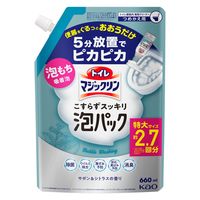 トイレマジックリン こすらずスッキリ泡パック 花王　トイレ用洗剤