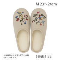 川島織物セルコン ケルムスコットツリー スリッパ M 23～24cm ベージュ GS1701_06BE 1足（直送品）