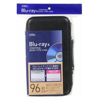 株式会社オーム電機 Blu-ray＆CD＆DVDブックタイプケース セミハード