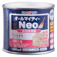 アトムサポート アトム 水性オールマイティーネオ 200ml オフホワイト 9050067 1缶（直送品）