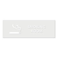 KALBAS 標識 喫煙室（英語） 透明