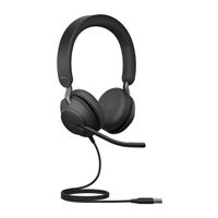 GNオーディオ Ｊａｂｒａ　ＵＳＢヘッドセット　両耳　ＵＣ認定「Ｊａｂｒａ　Ｅｖｏｌｖｅ２　４０　ＳＥ　ＵＳＢーＡ　ＵＣ　Ｓｔｅｒｅｏ」（直送品）