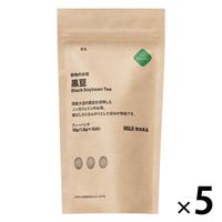 無印良品 穀物のお茶 黒豆 18g（1.8g×10バッグ） 1セット（5袋） 良品計画