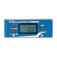 シンワ測定 デジタルアングルメーターII 防塵防水 マグネット付 76826 1台（直送品）
