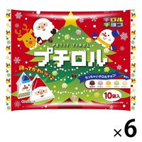 プチロル〈クリスマスパック〉 6袋 チロルチョコ クリスマス チョコレート 個包装