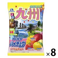 るるぶハイチュウ九州アソート 8袋 森永製菓 ソフトキャンディ