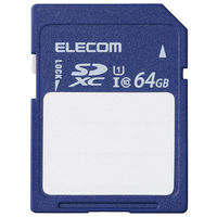 SDカード SDXC 64GB Class10 UHS-I U1 80MB/s MF-FS064GU11C エレコム 1個（直送品）
