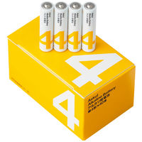 アスクル　アルカリ乾電池　単4形　2箱（80本：４本×2０パック）  オリジナル