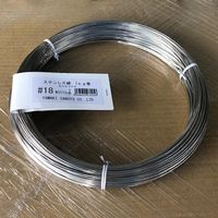 エスコ 3.2mmx 16m/#10 ステンレス線(1kg) EA951AH-17A 1セット(3巻)（直送品）