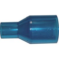 積水化学工業 エスロン HI継手 透明ブルー ソケット 20×13 EHIS202 1個 850-6112（直送品）