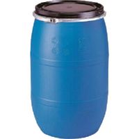 東京硝子器械 TGK プラスチックドラム 120L 封印ピン付 701-56-95-03 1個 184-0946（直送品）