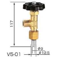 ヤマト産業 ヤマト 取出口バルブ O2用 V5-01 1個 268-2623（直送品）