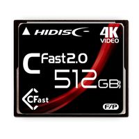 CーFASTカード CFast2.0規格転送規格:SATA Gen3対応 CーFASTメモリカード 512GB HDCFST512GJP3 1個（直送品）