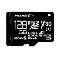 HIDISC 産業用microSDカード pSLCチップ採用 高耐久 microSDXCカード 128GB HDMCSDXC128GPSLJP3 1個（直送品）