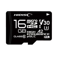 HIDISC 産業用microSDカード pSLCチップ採用 高耐久 microSDHCカード 16GB HDMCSDHC16GPSLJP3 1個（直送品）