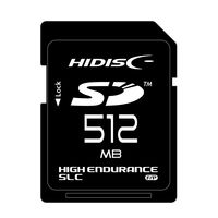 HIDISC 産業用SDカード KIOXIA製SLCチップ採用 高耐久 SDカード 512MB HDSD512MSLPJP3 1個（直送品）