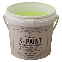 ワンウィル K-PAINT 珪藻土 1.5kg ライム209353　1缶（直送品）