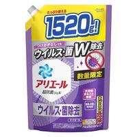 【数量限定】アリエールジェル ウイルス・菌除去 詰め替え ウルトラジャンボ 1.52kg 1個 洗濯洗剤 P＆G