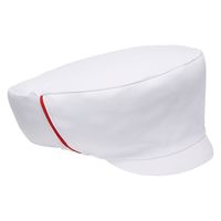 メッシュ帽子 F ホワイト*レッド DP5100-E9 1着 サーヴォ（直送品）