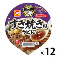 東洋水産 マルちゃん 麺之助 すき焼き風うどん 1セット（12個）