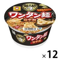 東洋水産 マルちゃん 麺之助 ワンタン麺 旨辛麺 1セット（12個）