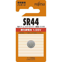 富士通 酸化銀電池 SR44 1.55V 07-6582 1個（直送品）