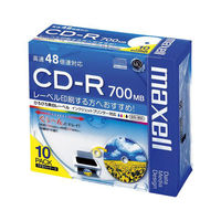 maxell データ用CD-R 48X 10P 13-3041 1個（直送品）