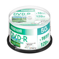 maxell 録画用DVD-R 16倍速 50枚スピンドル 13-3210 1個（直送品）